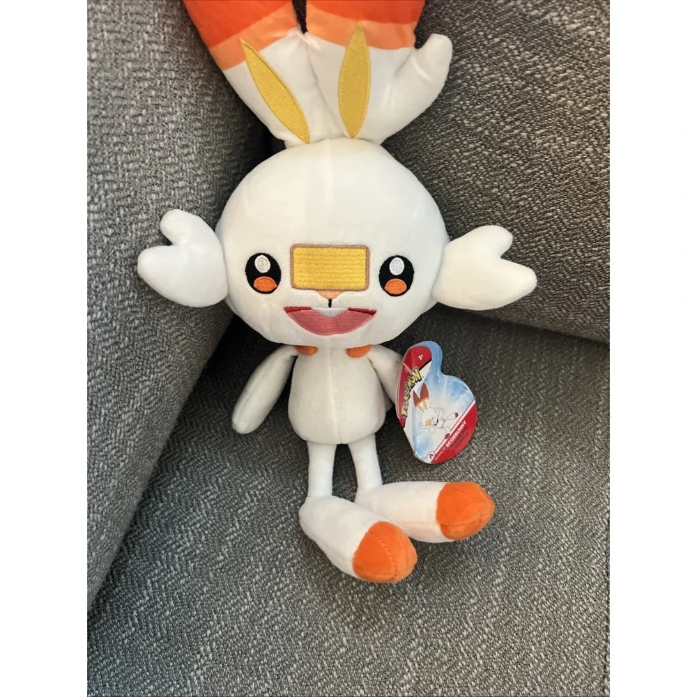 Pokemon SCORBUNNY Plush/Plushie Flambino/Hopplo Rabbit, Scorch Bunny